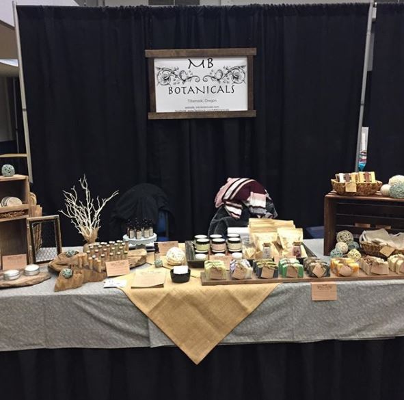 MB Botanicals, based out of Tillamook, Oregon, joining the vendor mix for the 2018 Oregon Coast Women's Expo! (Photo credit: @mb_botanicals)