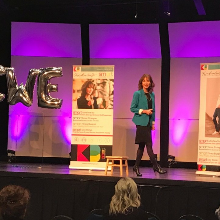 Kimberlee Jo Buckingham talks about her program SMART is the new perfect (Photo credit: @sfmaggie; 2018)